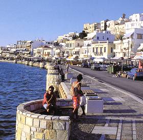 naxos town